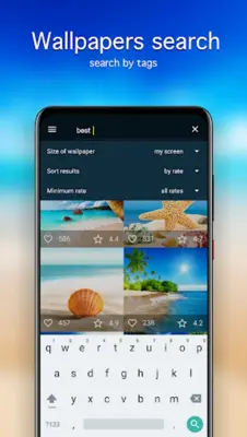 Beach Wallpapers 4K android App screenshot 3